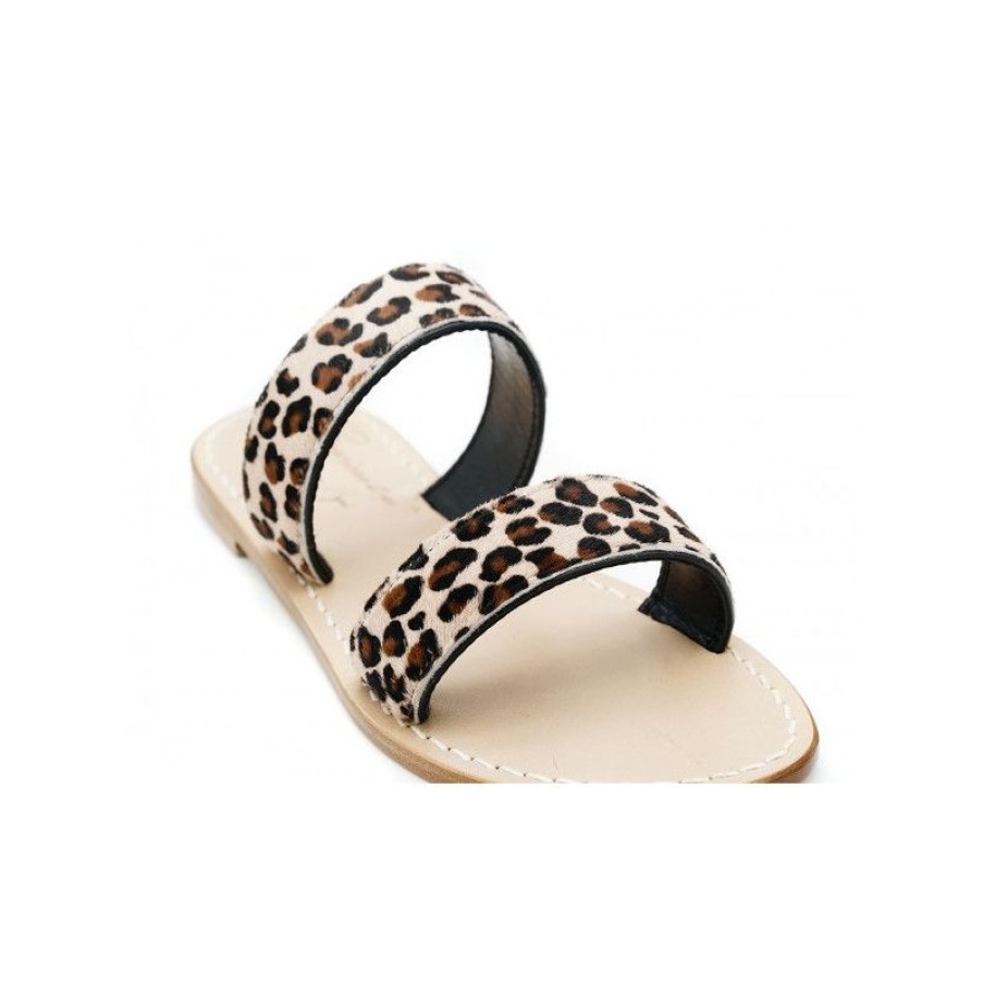 Collezione Donna Sandali Corcione | Sandali Due Fasce Animalier